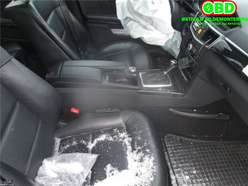 Mercedes E-Klasse 2009-2013 (Fase 1) (W212) (W212), Motorkode: OM651.924, Girkassekode: 