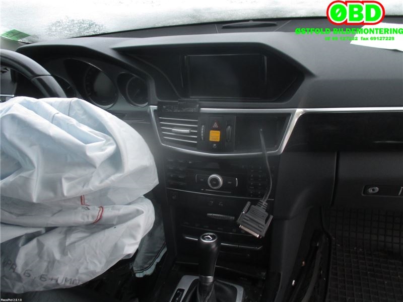 Mercedes E-Klasse 2009-2013 (Fase 1) (W212) (W212), Motorkode: OM651.924, Girkassekode: 