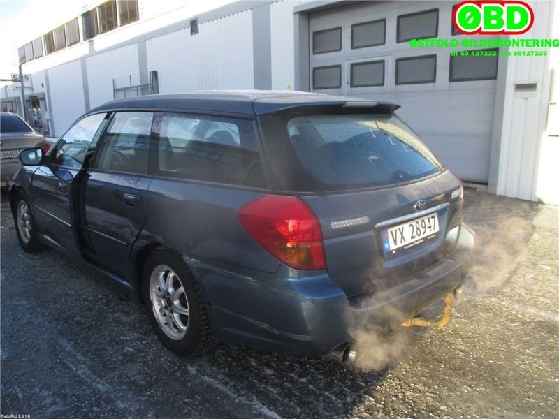 Subaru Legacy 2003-2007 (Type IV, Fase 1) , Motorkode: EJ20, Girkassekode: 
