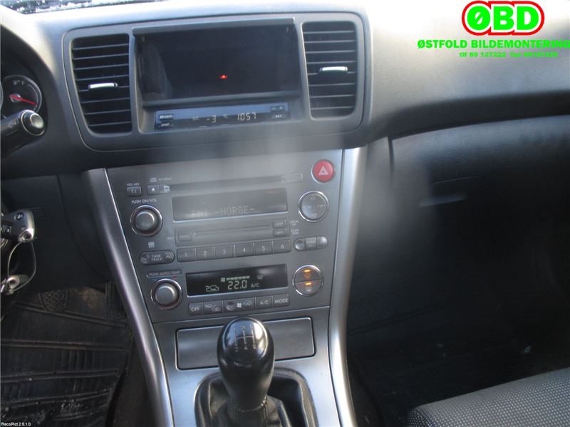 Subaru Legacy 2003-2007 (Type IV, Fase 1) , Motorkode: EJ20, Girkassekode: 