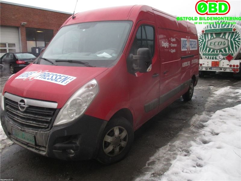 Opel Movano 2010-->> , Motorkode: M9T-880, Girkassekode: 