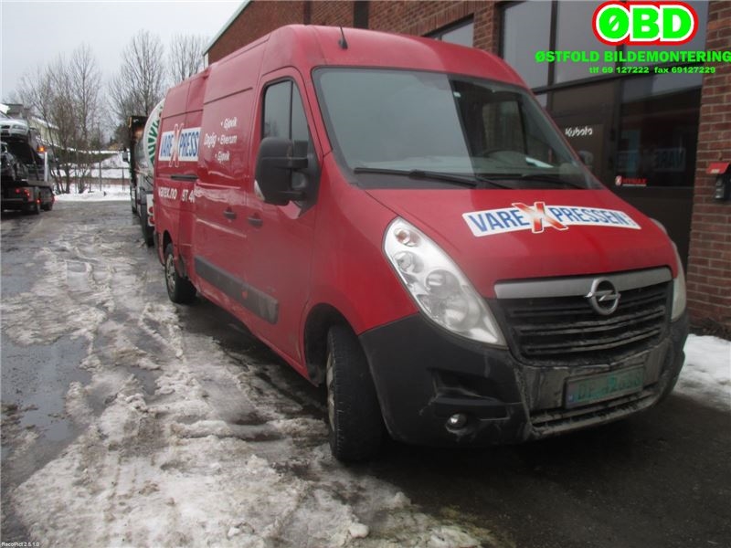 Opel Movano 2010-->> , Motorkode: M9T-880, Girkassekode: 