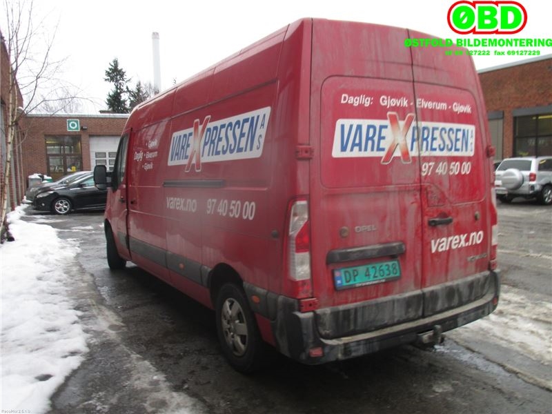 Opel Movano 2010-->> , Motorkode: M9T-880, Girkassekode: 
