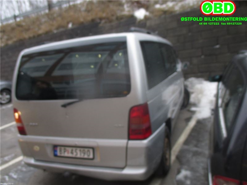 Mercedes Vito/Viano 1996-2003 (W638) (W638), Motorkode: OM611.980, Girkassekode: 