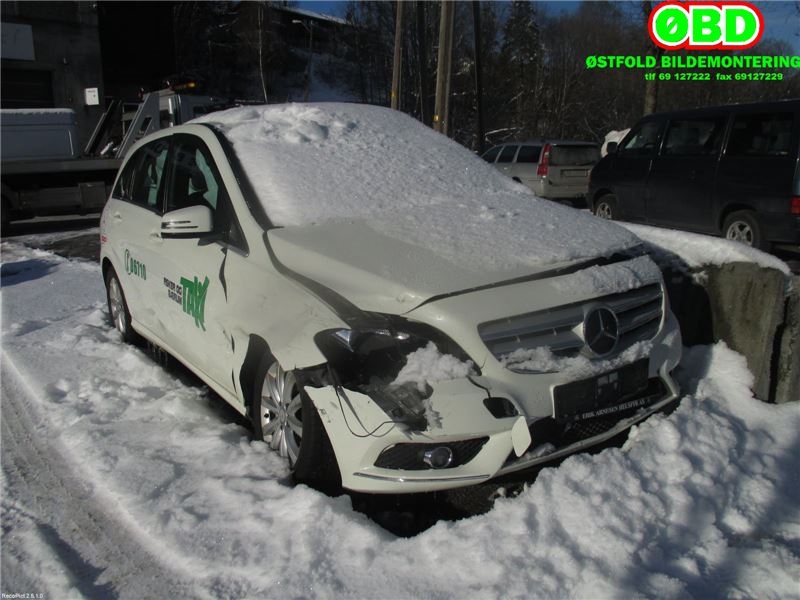 Mercedes B-Klasse 2011-2018 (W246) (W246), Motorkode: OM651.901, Girkassekode: 