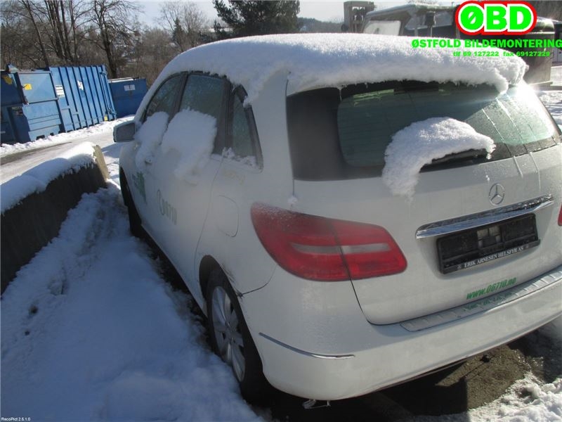 Mercedes B-Klasse 2011-2018 (W246) (W246), Motorkode: OM651.901, Girkassekode: 