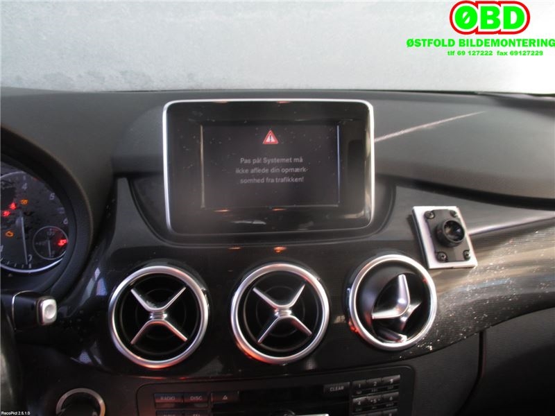Mercedes B-Klasse 2011-2018 (W246) (W246), Motorkode: OM651.901, Girkassekode: 