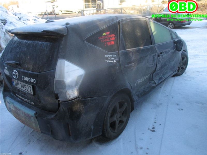 Toyota Prius +7 2012-2020 (Type III) (stasjonsvogn) (stasjonsvogn), Motorkode: 2ZR-FXE, Girkassekode: 