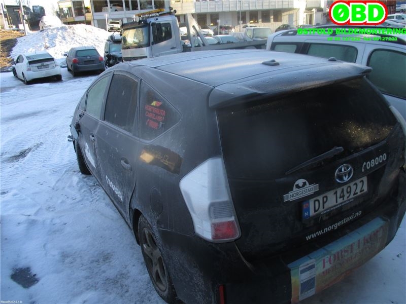 Toyota Prius +7 2012-2020 (Type III) (stasjonsvogn) (stasjonsvogn), Motorkode: 2ZR-FXE, Girkassekode: 