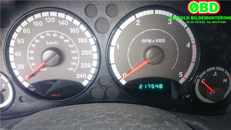 Jeep Cherokee 2002-2006 (Type III) (LIBERTY) (LIBERTY), Motorkode: 5, Girkassekode: 