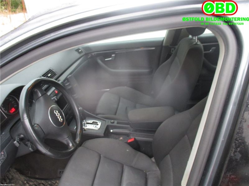 Audi A4 2001-2004 (Type II) (B6) (B6), Motorkode: AVF;AWX, Girkassekode: