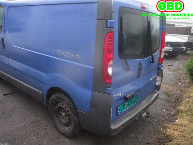 Opel Vivaro A 2006-2014 , Motorkode: M9R-780;M9R-781, Girkassekode: 