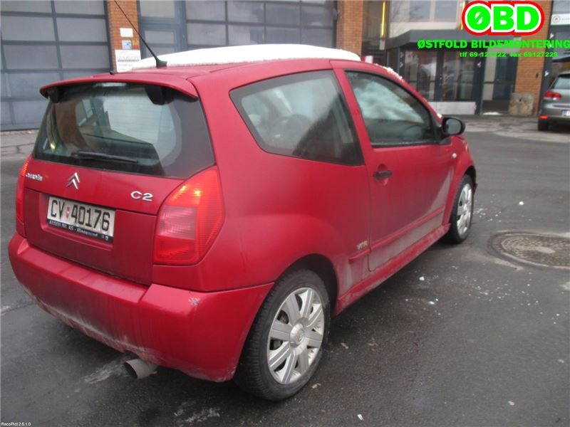 Citroën C2 2003-2008 , Motorkode: KFV, Girkassekode: 
