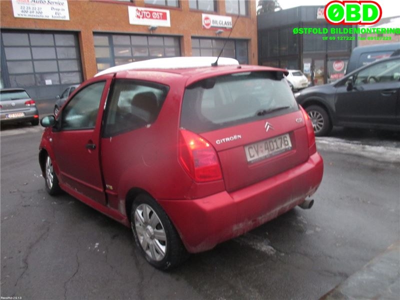 Citroën C2 2003-2008 , Motorkode: KFV, Girkassekode: 