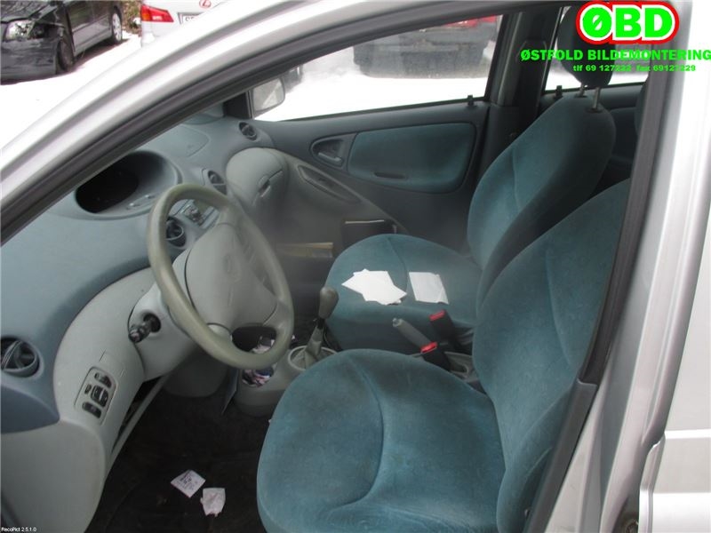Toyota Yaris 1999-2003 (Type I, Fase 1) , Motorkode: 1SZ-FE, Girkassekode: 