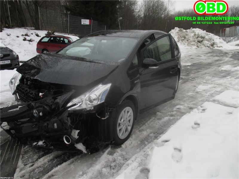 Toyota Prius +7 2012-2020 (Type III) (stasjonsvogn) (stasjonsvogn), Motorkode: 2ZR-FXE, Girkassekode: