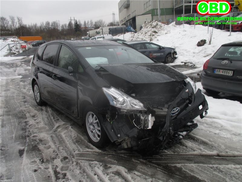 Toyota Prius +7 2012-2020 (Type III) (stasjonsvogn) (stasjonsvogn), Motorkode: 2ZR-FXE, Girkassekode: