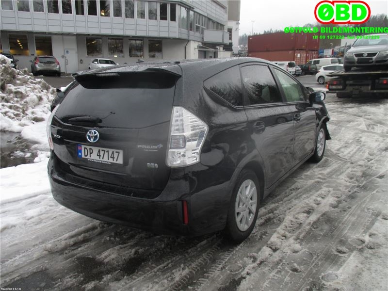 Toyota Prius +7 2012-2020 (Type III) (stasjonsvogn) (stasjonsvogn), Motorkode: 2ZR-FXE, Girkassekode:
