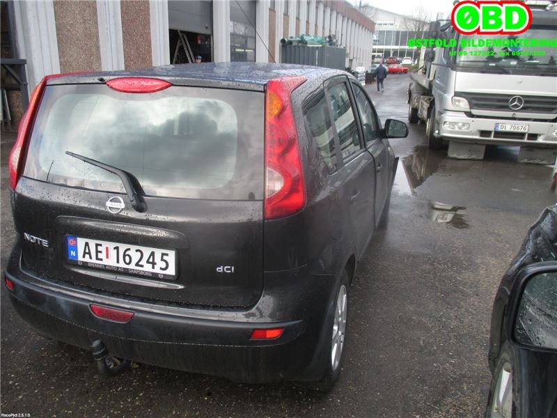 Nissan Note 2006-2013 (Type I) , Motorkode: K9K, Girkassekode: 