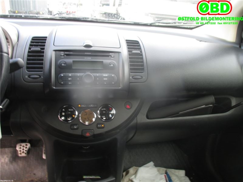 Nissan Note 2006-2013 (Type I) , Motorkode: K9K, Girkassekode: 