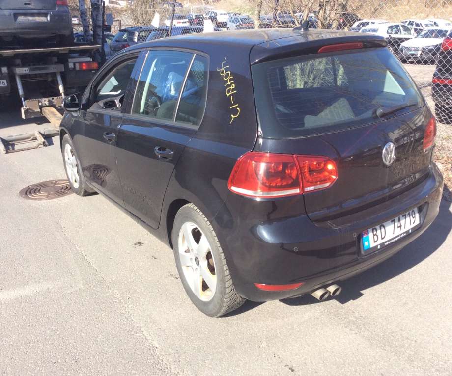 VW Golf VI 2008-2012 , Motorkode: CBAB;CFFB, Girkassekode: 