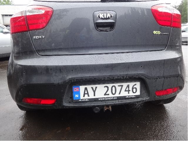Kia Rio 2011-2017 Type III , Motorkode: G4LA, Girkassekode: 