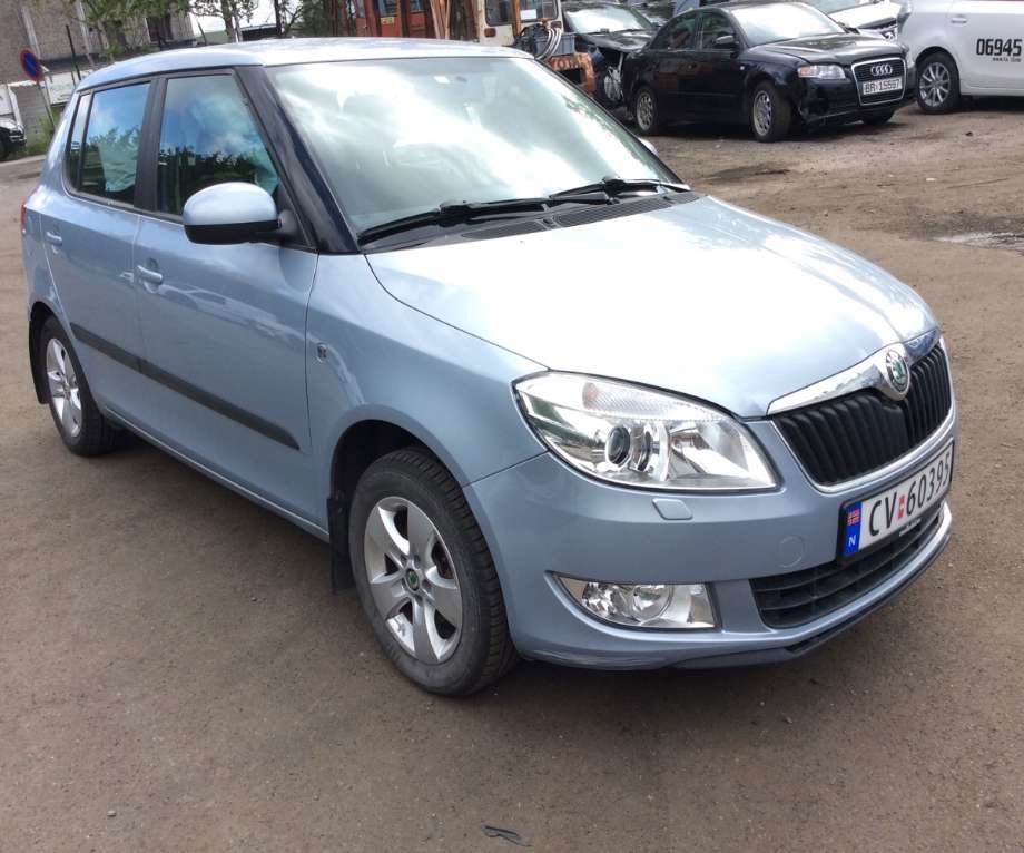 Škoda Fabia 2010-2014 (Type II, Fase 2) , Motorkode: CGPA, Girkassekode: 