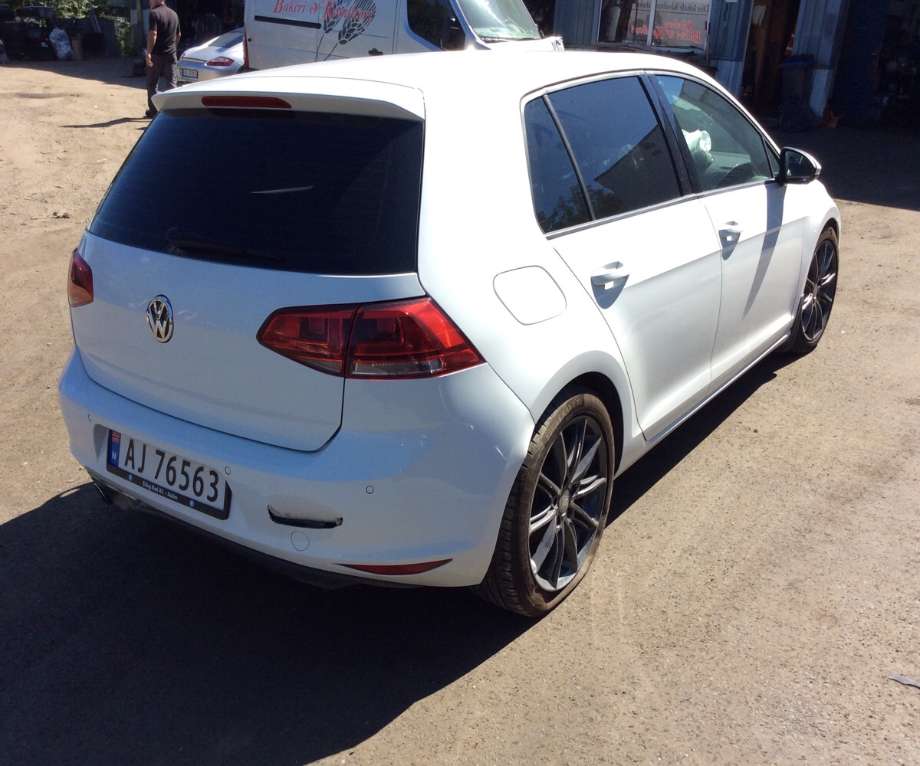 VW Golf VII 2012-2017 (Fase 1) , Motorkode: CLHA, Girkassekode: 