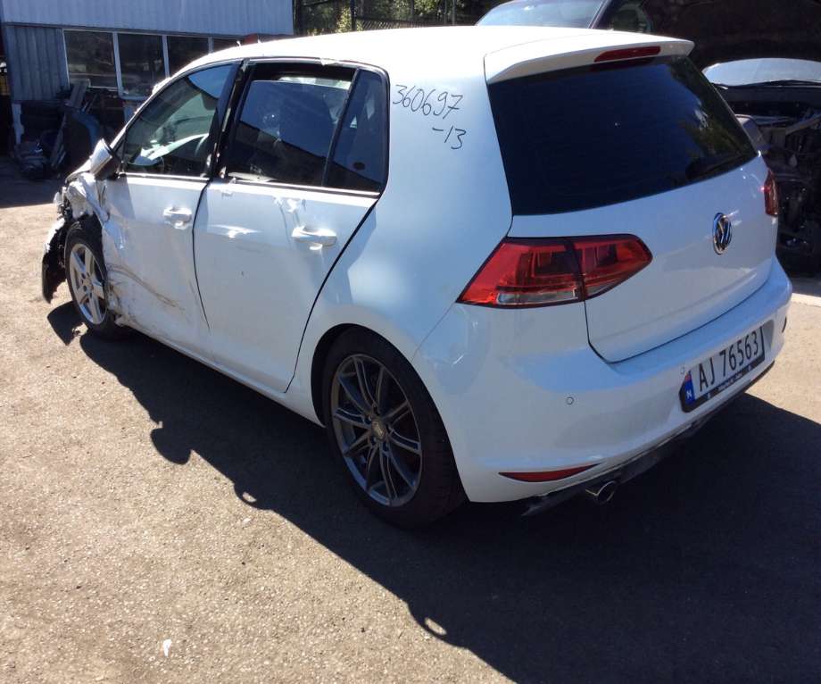 VW Golf VII 2012-2017 (Fase 1) , Motorkode: CLHA, Girkassekode: 