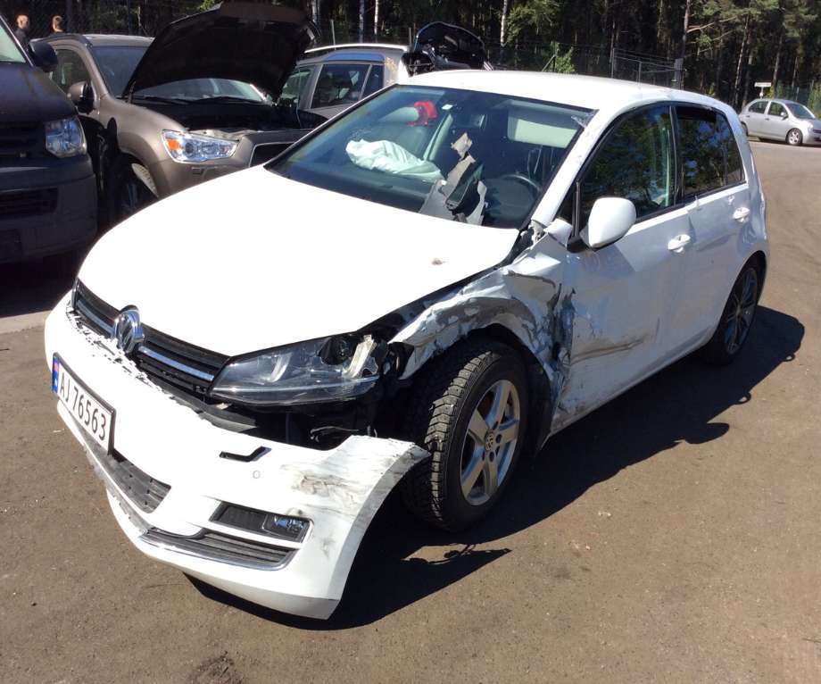 VW Golf VII 2012-2017 (Fase 1) , Motorkode: CLHA, Girkassekode: 