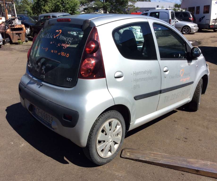 Peugeot 107 2006-2014 , Motorkode: CFB, Girkassekode: 