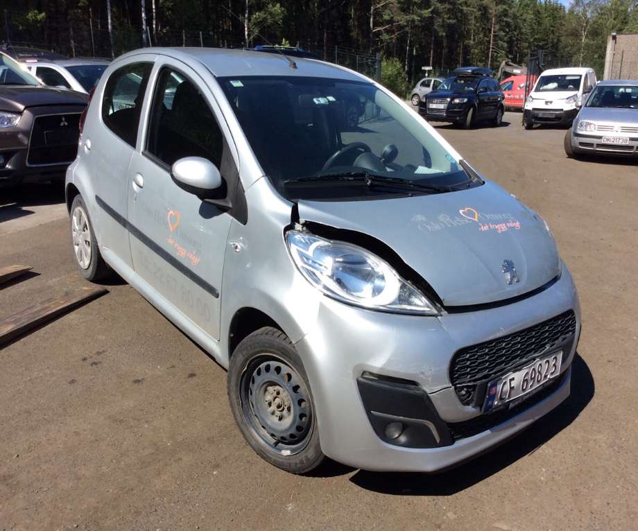Peugeot 107 2006-2014 , Motorkode: CFB, Girkassekode: 