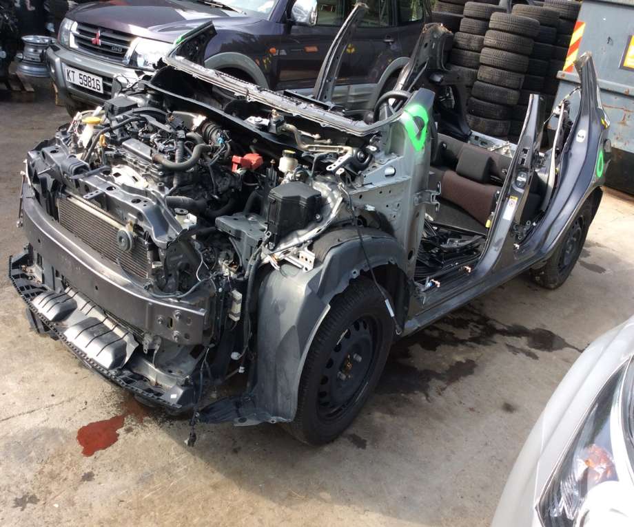 Toyota Yaris 2012-2014 (Type III, Fase 1) , Motorkode: 1NR-FE, Girkassekode: