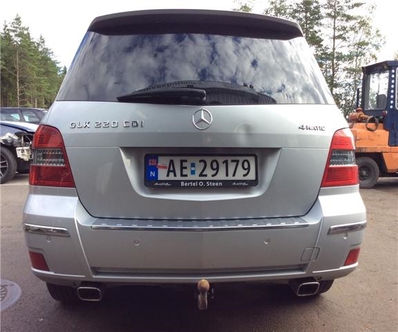 Mercedes GLK 2008-2015 (X204) (X204), Motorkode: OM651.912, Girkassekode: 