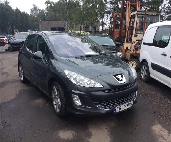 Peugeot 308 2007-2011 (Type I, Fase 1) , Motorkode: 9HZ, Girkassekode: