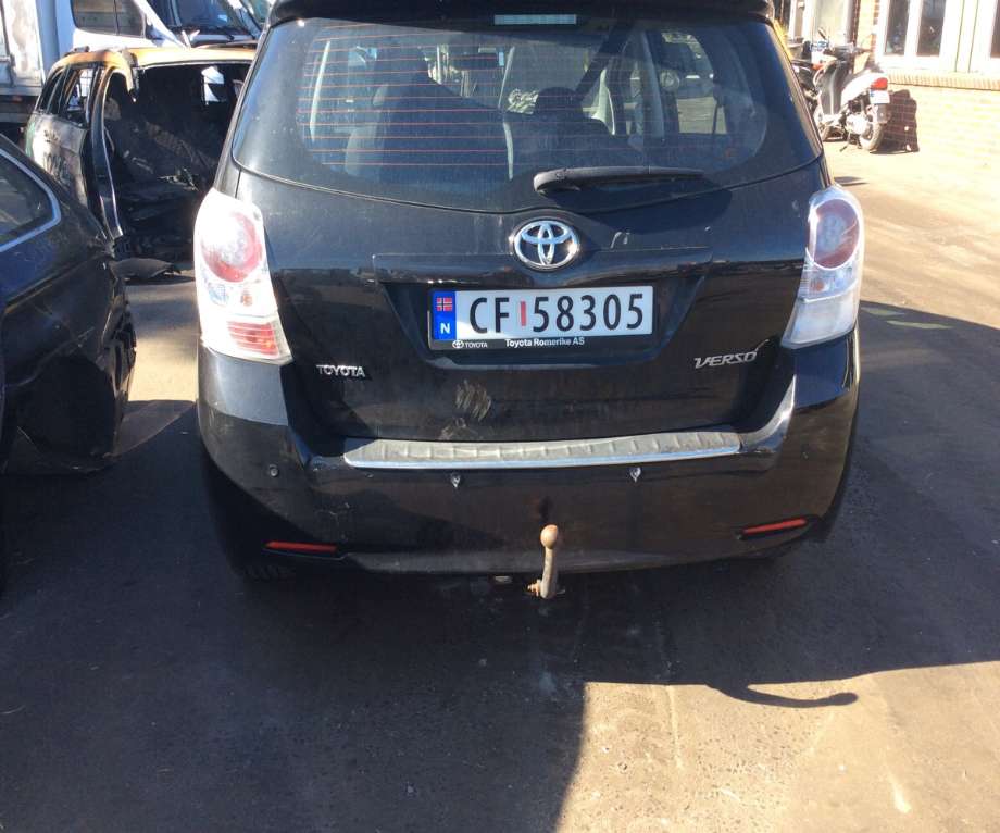 Toyota Verso 2009-2016 (Type III) , Motorkode: 1AD-FTV, Girkassekode:
