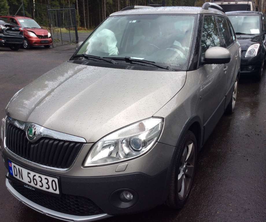 Škoda Fabia 2010-2014 (Type II, Fase 2) , Motorkode: CBZA, Girkassekode: 