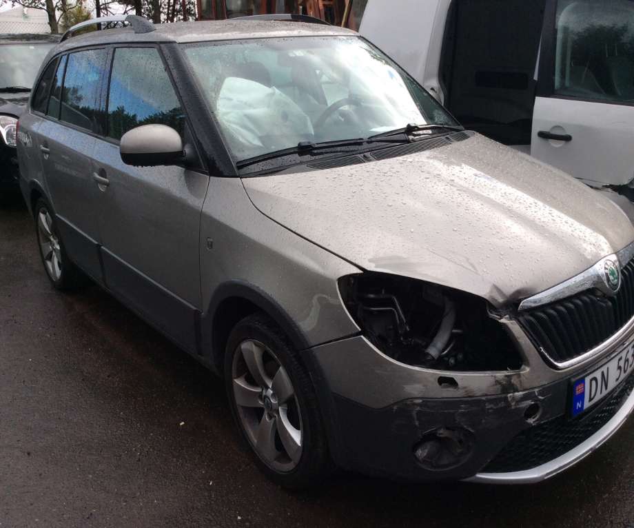 Škoda Fabia 2010-2014 (Type II, Fase 2) , Motorkode: CBZA, Girkassekode: 