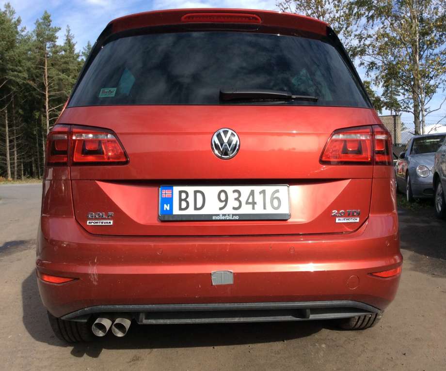 VW Golf Sportsvan 2014-2018 , Motorkode: CRLB, Girkassekode: 