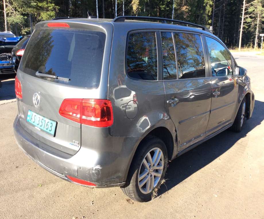 VW Touran 2010-2015 (Type I, Fase 3) , Motorkode: CAYC, Girkassekode: 