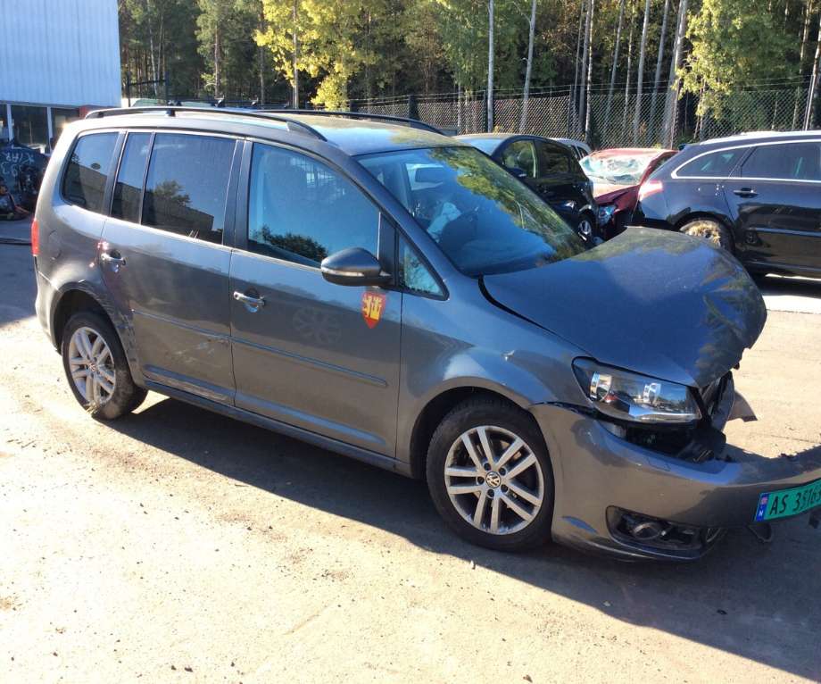 VW Touran 2010-2015 (Type I, Fase 3) , Motorkode: CAYC, Girkassekode: 