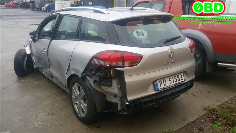 Renault Clio 2012-2016 (Type IV, Fase 1) , Motorkode: K9K-608, Girkassekode: 