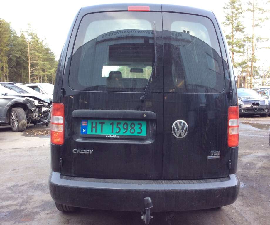 VW Caddy 2010-2015 (Type III, Fase 2) , Motorkode: CBZB, Girkassekode: