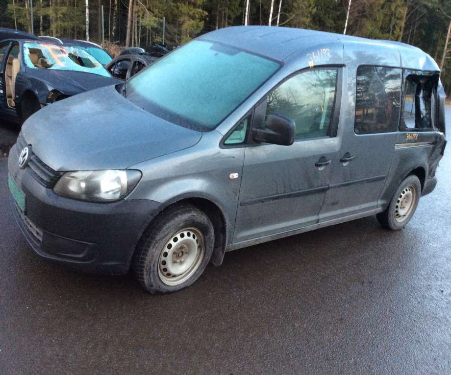 VW Caddy 2010-2015 (Type III, Fase 2) , Motorkode: CAYD, Girkassekode: 