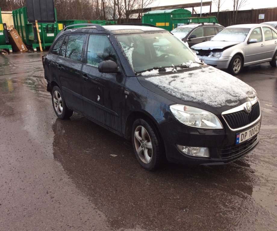 Škoda Fabia 2010-2014 (Type II, Fase 2) , Motorkode: CAYB, Girkassekode: