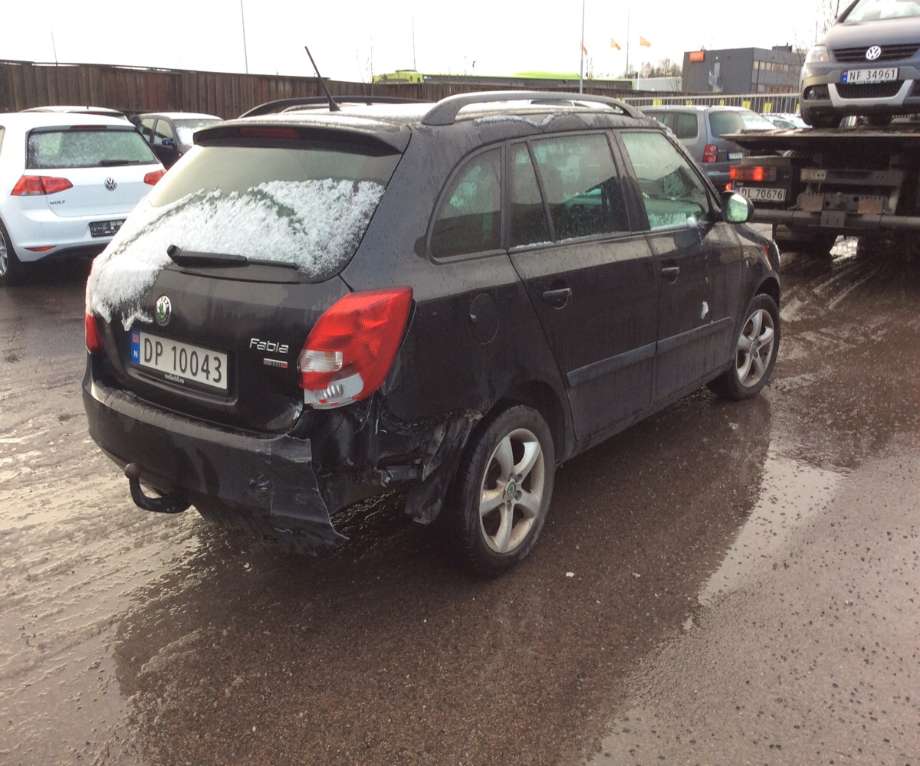 Škoda Fabia 2010-2014 (Type II, Fase 2) , Motorkode: CAYB, Girkassekode: