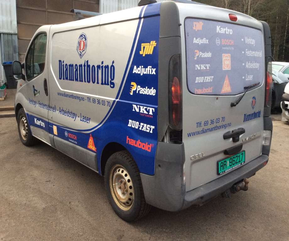 Opel Vivaro A 2001-2006 , Motorkode: F9Q-760, Girkassekode: 