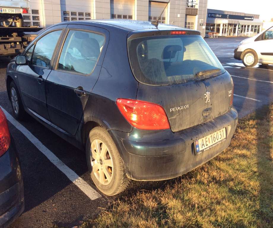 Peugeot 307 2005-2008 (Fase 2) , Motorkode: 9HV;9HX, Girkassekode: 