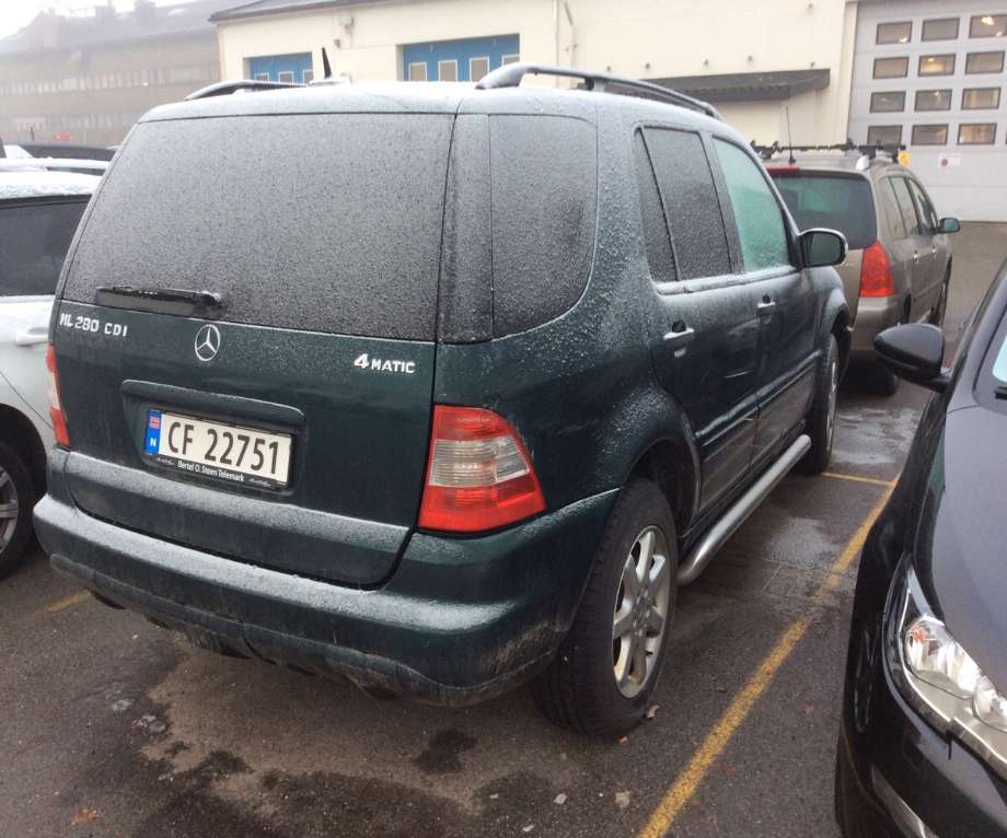 Mercedes ML 1997-2005 (W163) (W163), Motorkode: OM612.963, Girkassekode: