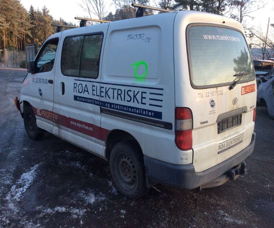 Toyota Hiace 2001-2006 (Fase 2) , Motorkode: 2KD-FTV, Girkassekode: